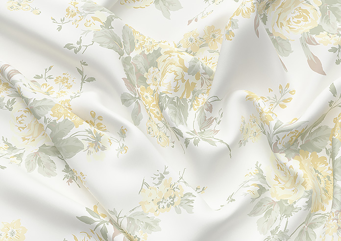 Shabby Chic by Rachel Ashwell Rose Chintz, Yellow - Made to Measure Curtains - Image 4